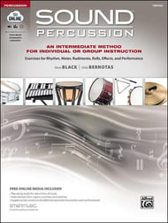 Sound Percussion Timpani Book with Online Media Access cover Thumbnail